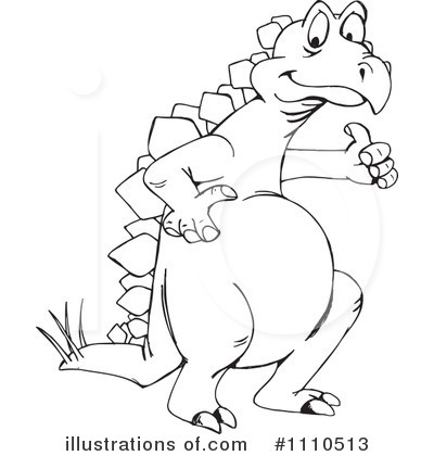 Dinosaur Clipart  1110513 By Dennis Holmes Designs   Royalty Free  Rf    