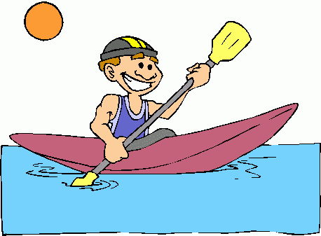 Drunken Canoe Trip Clipart