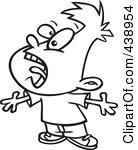 Free Rf Boy Yelling Clipart Illustrations 1 Cartoon Boy Yelling