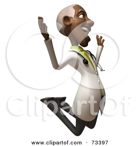 Free  Rf  Illustrations   Clipart Of African American Doctors  1
