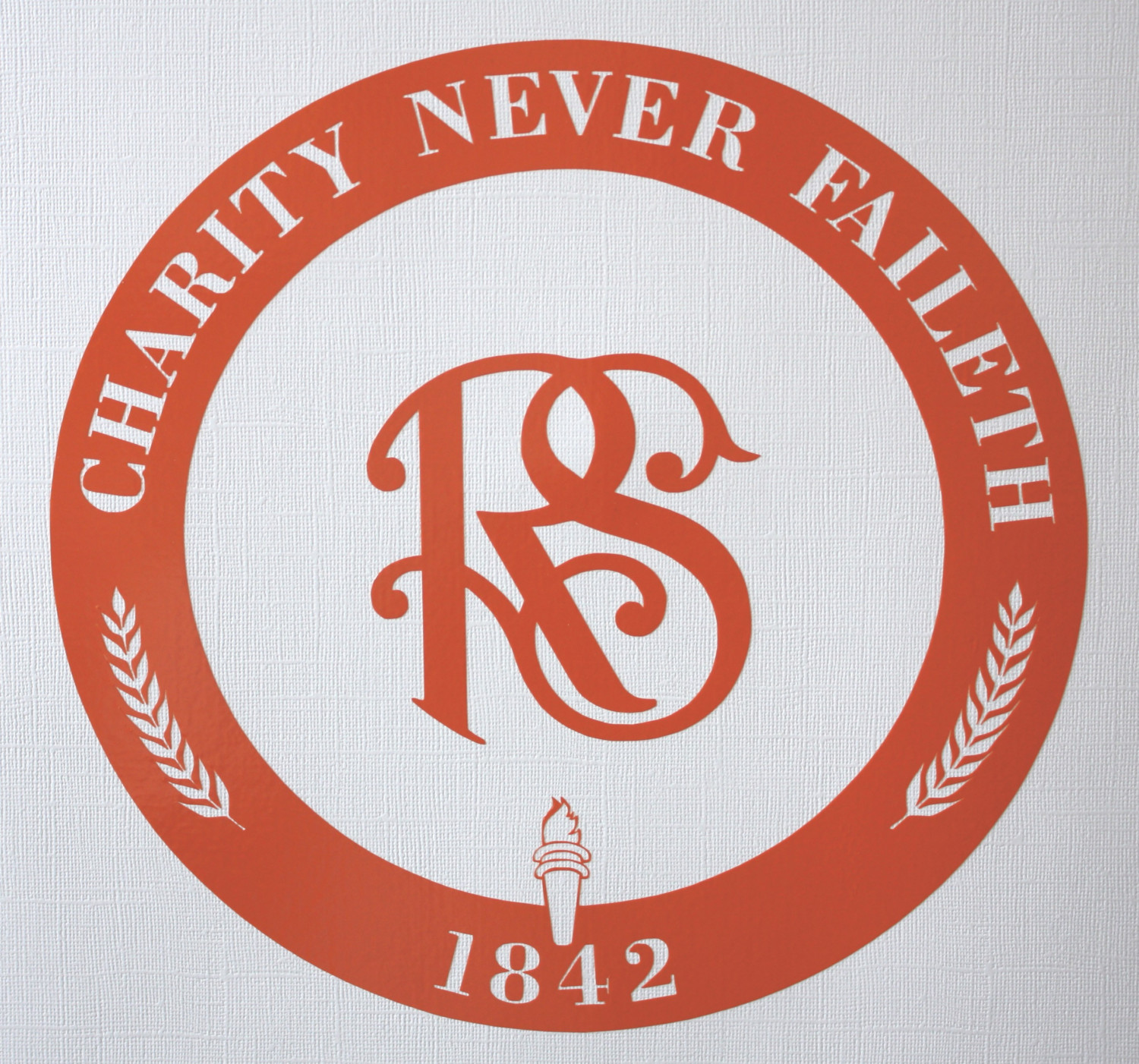 Relief Society Logo Orange