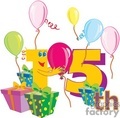 Royalty Free 15th Birthday Party Clipart Image Picture Art   369273