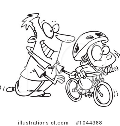 Royalty Free  Rf  Bicycle Clipart Illustration By Ron Leishman   Stock