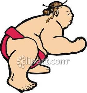 Sumo Wrestler Clipart Picture