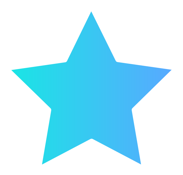 White Blue Star Clip Art At Clker Com   Vector Clip Art Online    
