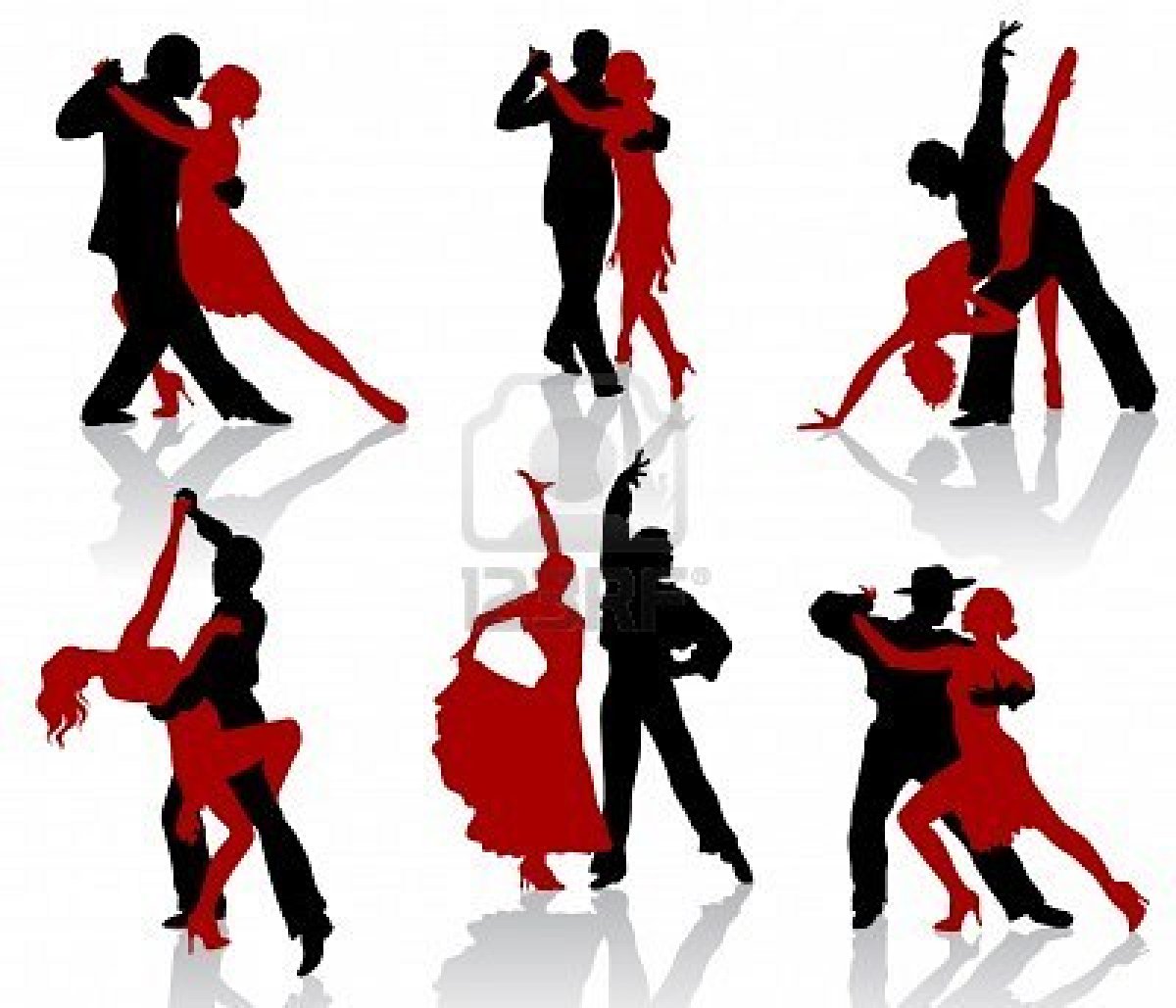      De Las Parejas Bailando Danzas De Sal N De Baile Tango  Fullscreen
