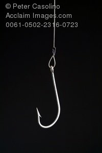 Fishing Hook And Line Clipart   Fishing Hook And Line Stock