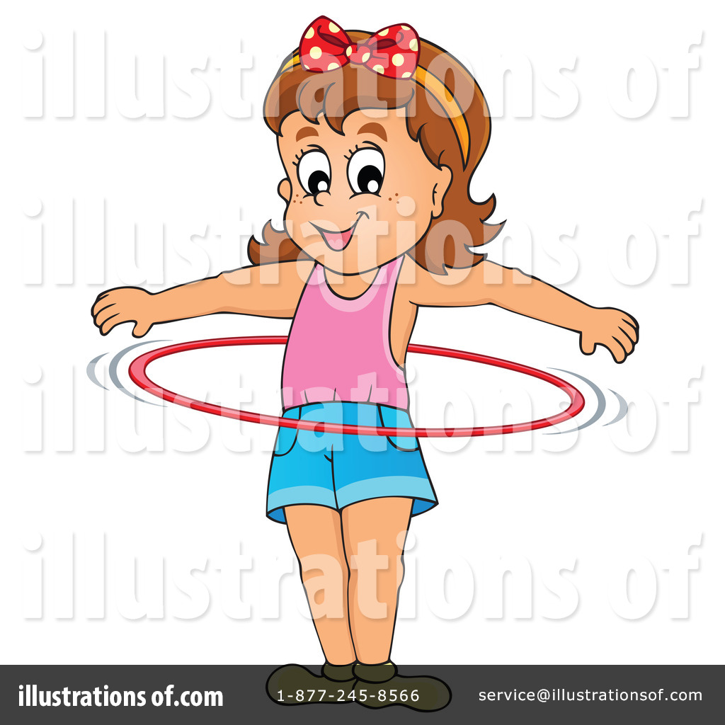 Hula Hoop Contest Clip Art  Rf  Hula Hoop Clipart