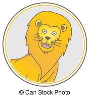 Lion Mane Vector Clipart And Illustrations