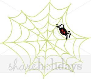 Spider Web Clipart   Halloween Clipart   Backgrounds