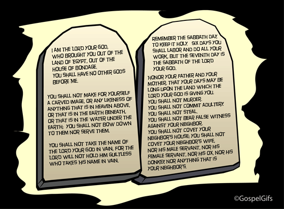     Ten Commandments Ten Commandments Written On Stone Tablets Vc065869