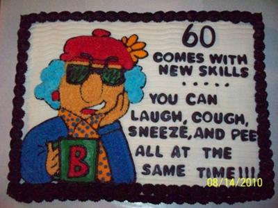 Beck S Maxine Cake For 60th Birthday