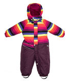 Childrens Snowsuit Fall Royalty Free Stock Photos