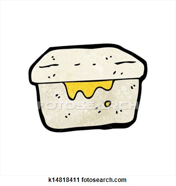 Clipart   Cartoon Old Lunch Box  Fotosearch   Search Clip Art    