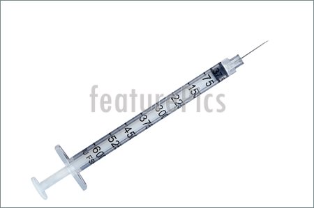 Insulin Syringe Clip Art Picture Of Hypodermic Syringe