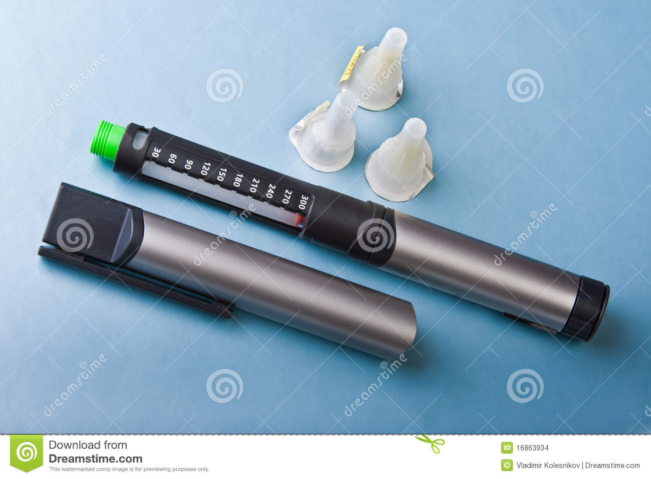 Insulin Syringe Stock Images   Image  16863934