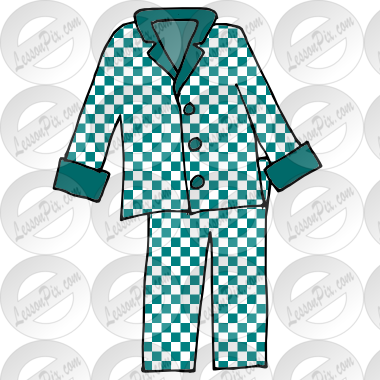 Pajamas Picture For Classroom   Therapy Use   Great Pajamas Clipart