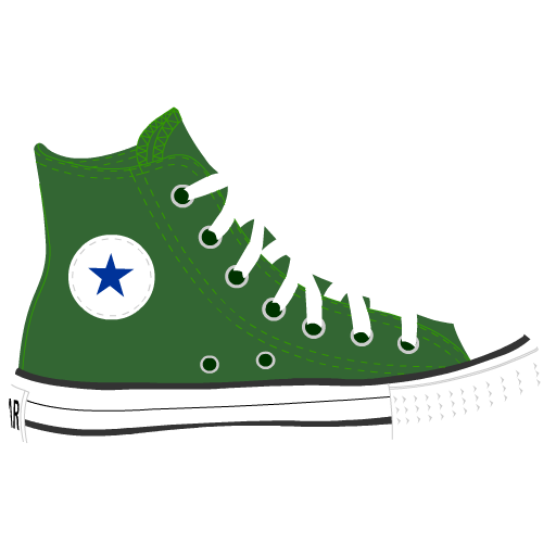 Red Converse Clipart   Cliparthut   Free Clipart