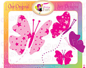 Sale Off 25  Cliparts Butterflies With Dashed Flying Traces Colorful S