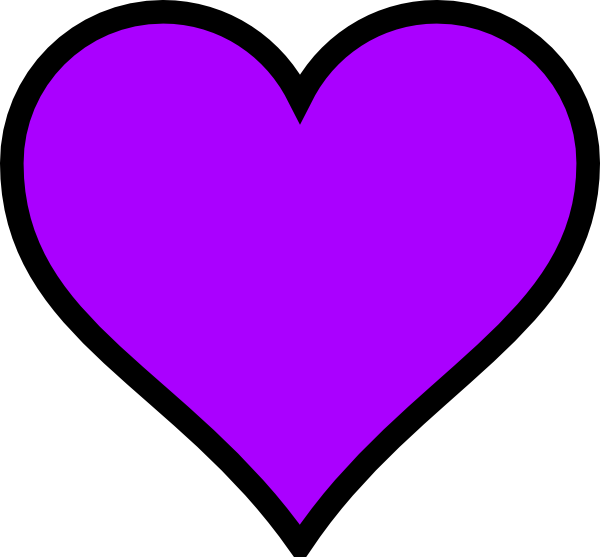280 Purple Heart Clip Art At Clker Com   Vector Clip Art Online    