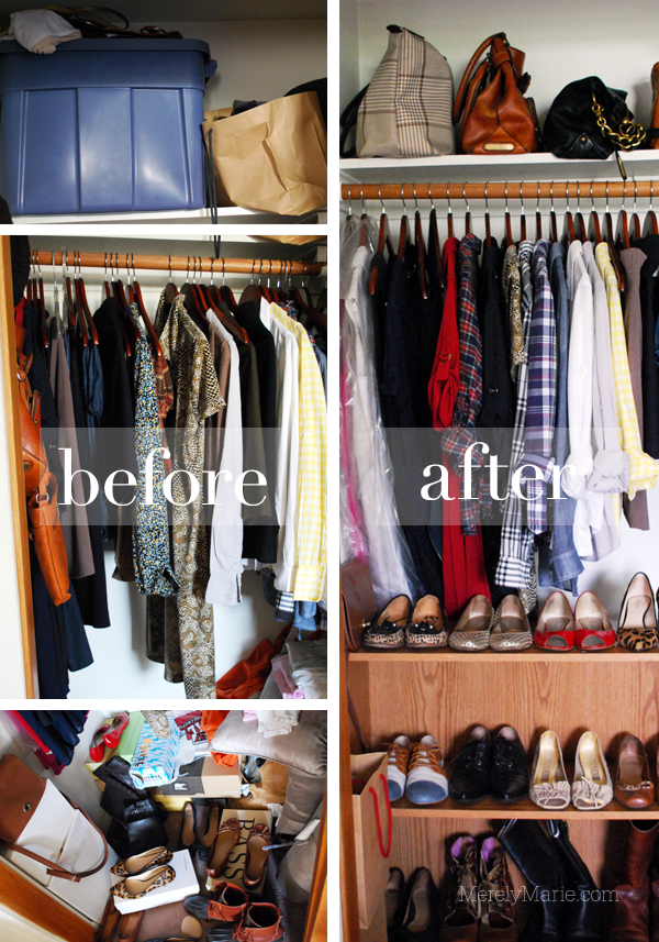Clean Closet Closet Cleaning Before And