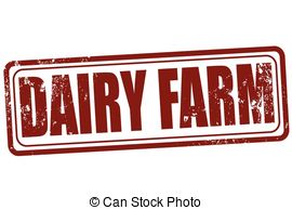 Dairy Farm   Grunge Stamp With Text Dairy Farm On Vector   