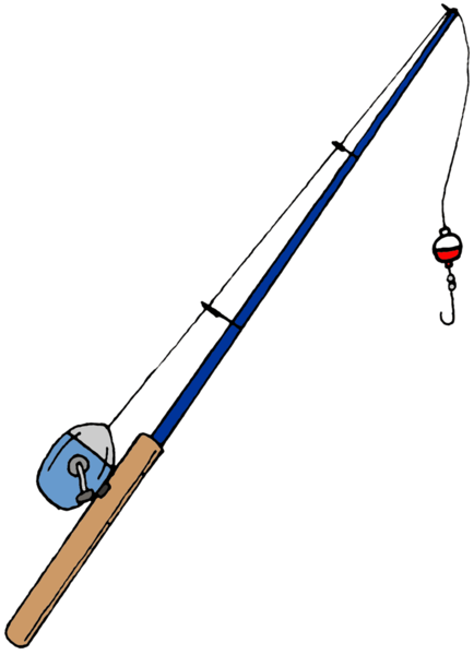 Fishing Pole   Free Images At Clker Com   Vector Clip Art Online    