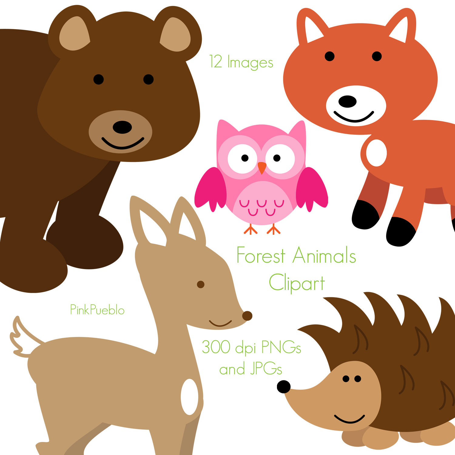 Forest Animals Clipart