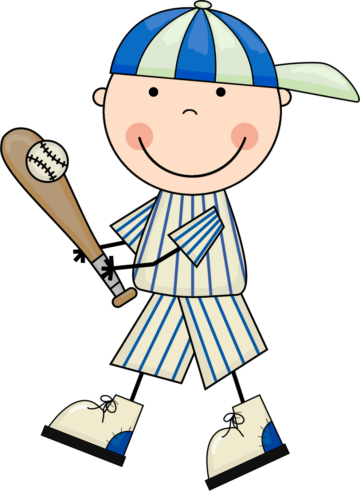 Inference Clipart Baseball Kid 1 Png