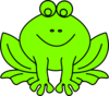 Inference Clipart Green Frog Th Png