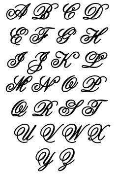 Lettering On Pinterest   Calligraphy Alphabet Fancy Letters And