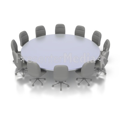 Round Table Conference   Education And School   Great Clipart For
