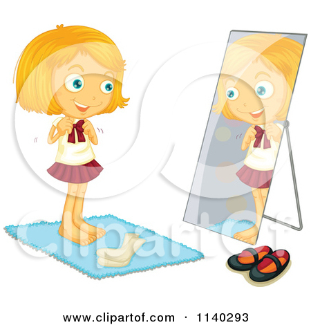 Royalty Free  Rf  Getting Dressed Clipart Illustrations Vector