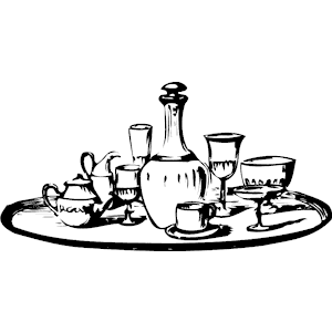Serving Tray Clipart Cliparts Of Serving Tray Free Download  Wmf Eps    