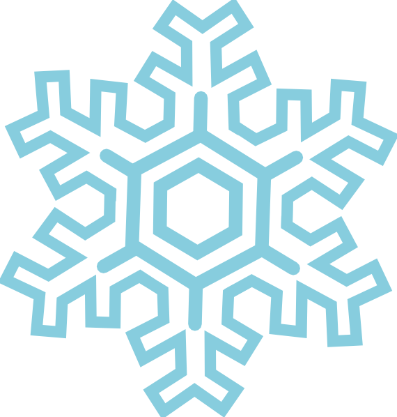 Stylized Snowflake Clip Art At Clker Com   Vector Clip Art Online