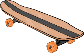 The Totally Free Clip Art Blog  Sports   Skateboard
