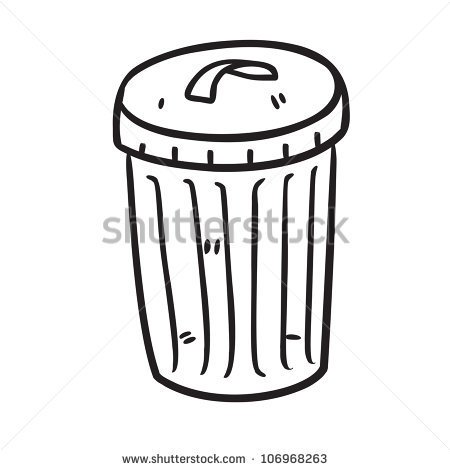 Trash Cans Cartoon Stock Photos Images   Pictures   Shutterstock