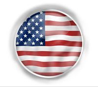 United States Of America Icon Button