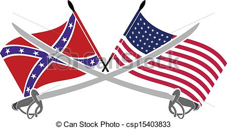 Vector   American Civil War   Stock Illustration Royalty Free