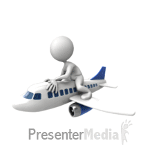 Airplane Passenger Ride Powerpoint Animation