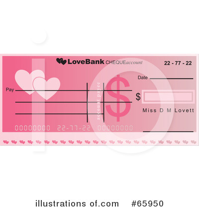 Cheque Clipart  65950   Illustration By Prawny