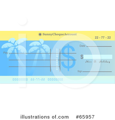 Cheque Clipart  65957   Illustration By Prawny