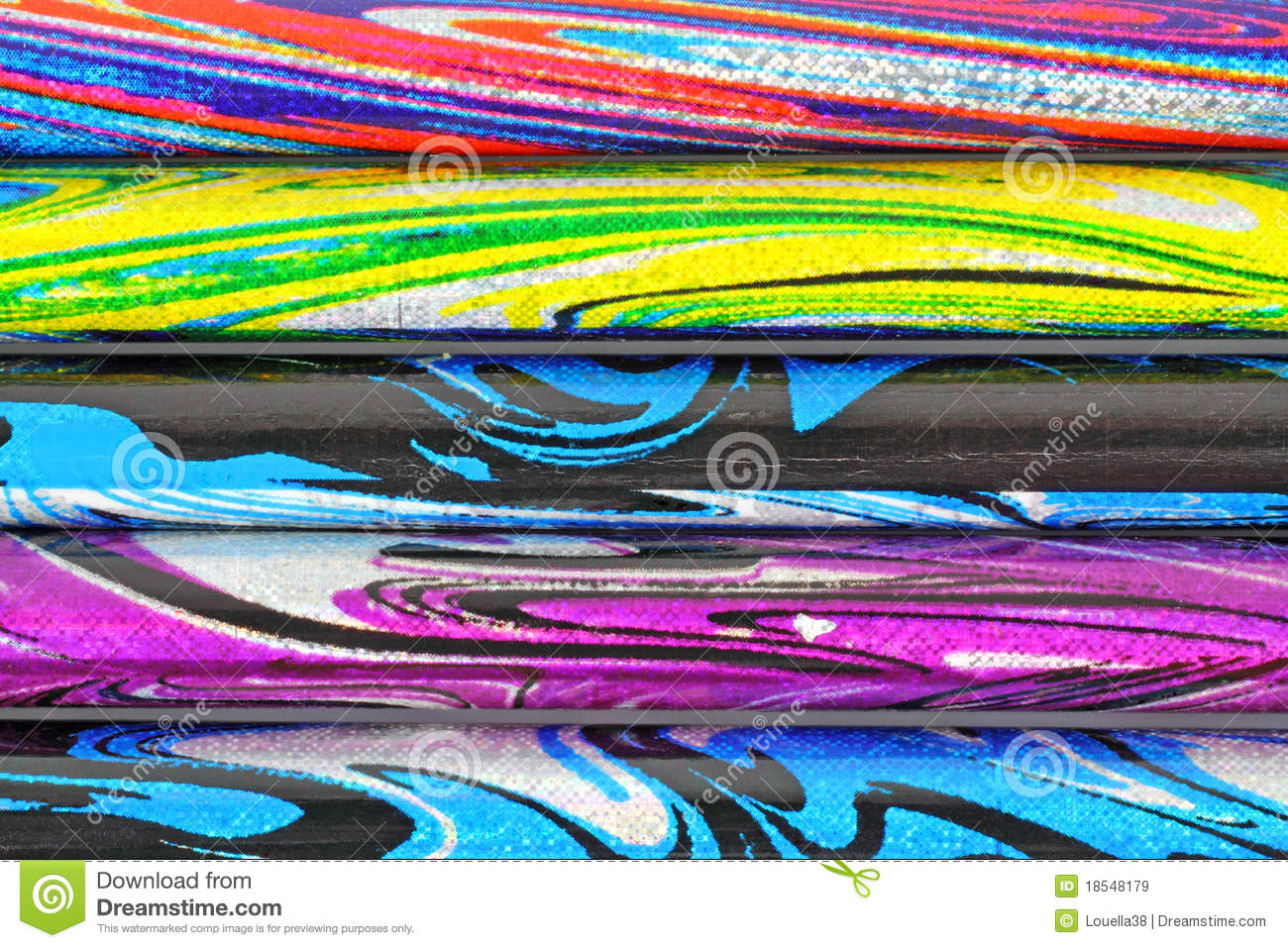 Colorful Psychedelic Lead Pencils Royalty Free Stock Images   Image    