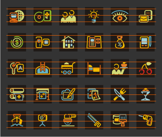 Details About Icons  Logos  Symbols Clipa Rt Images Vector Clip Art Cd
