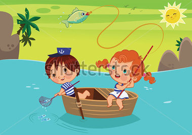 Fishing Trip Stock Vector   Clipart Me