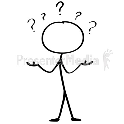 Line Figure Questions   Presentation Clipart   Great Clipart For