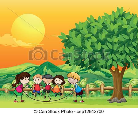 Morning Afternoon Evening Clipart Vector Clipart Of Five