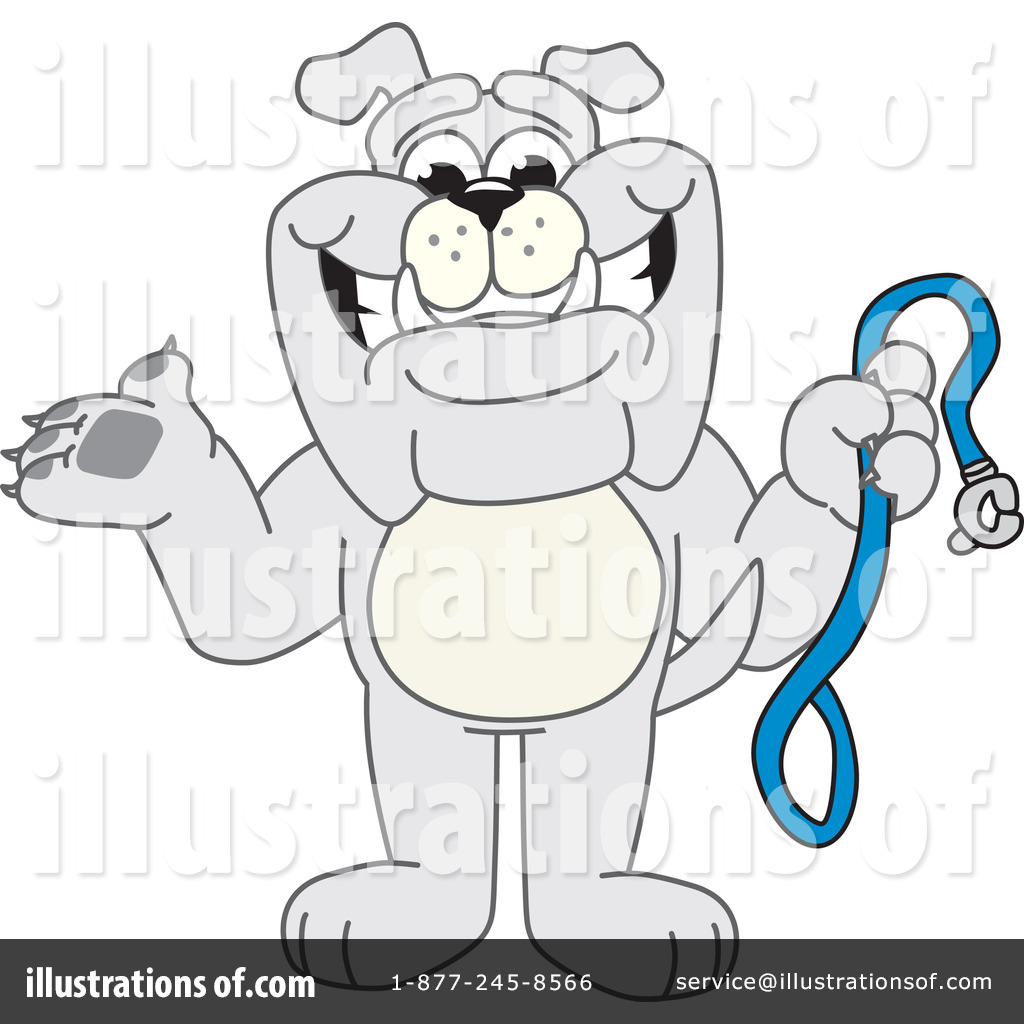 Royalty Free  Rf  Bulldog Mascot Clipart Illustration By Toons4biz