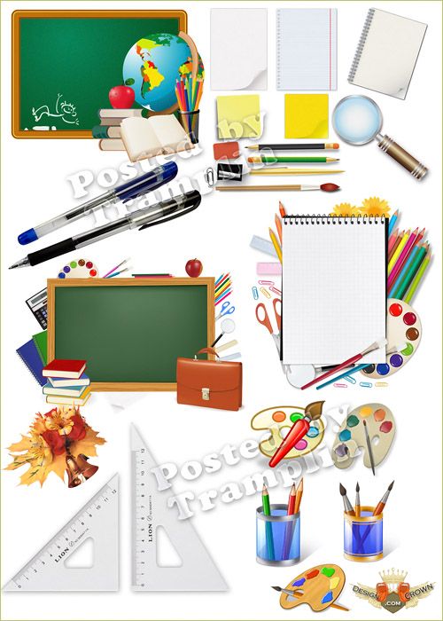 School Clipart On A Transparent Background