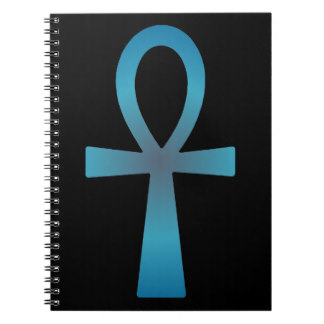 Blue Ankh Notebook Clipart